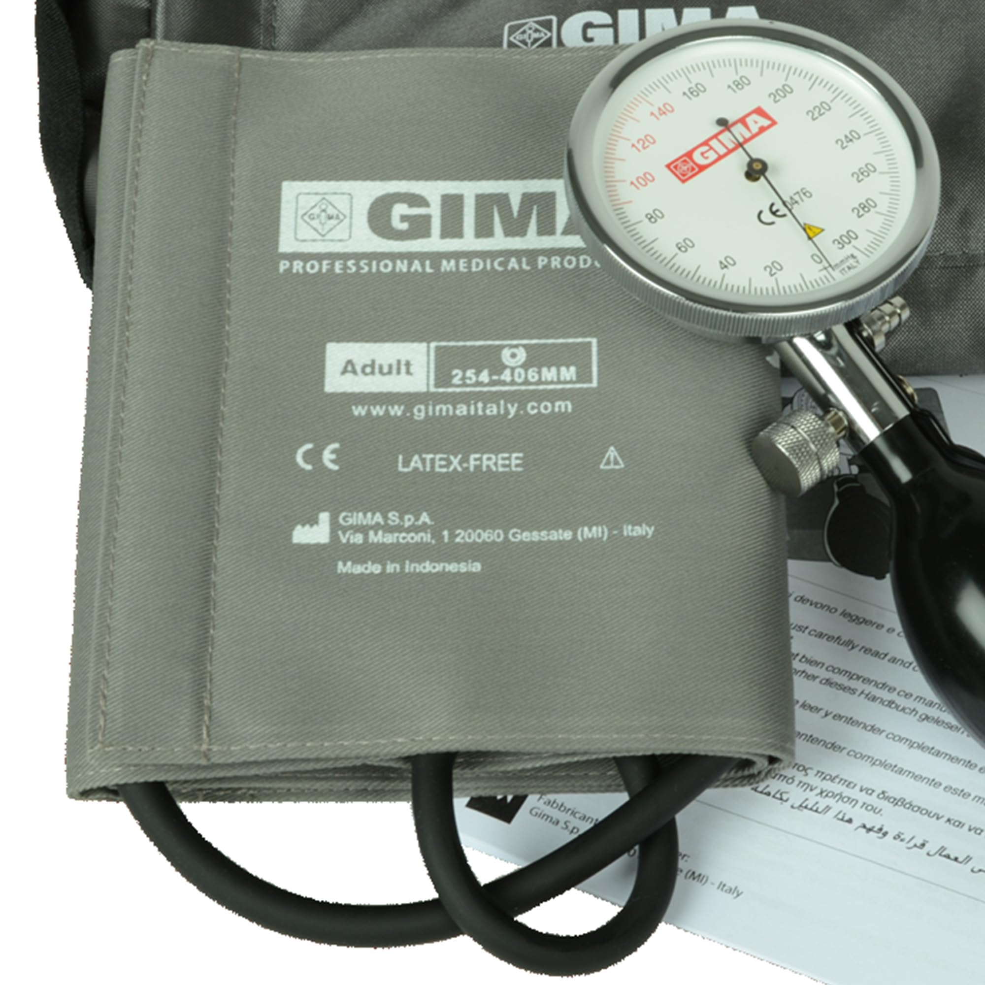 gima-32729-sfigmomanometro-sirio-per-adulti-con-bracciale-calibrato-grigio image 2