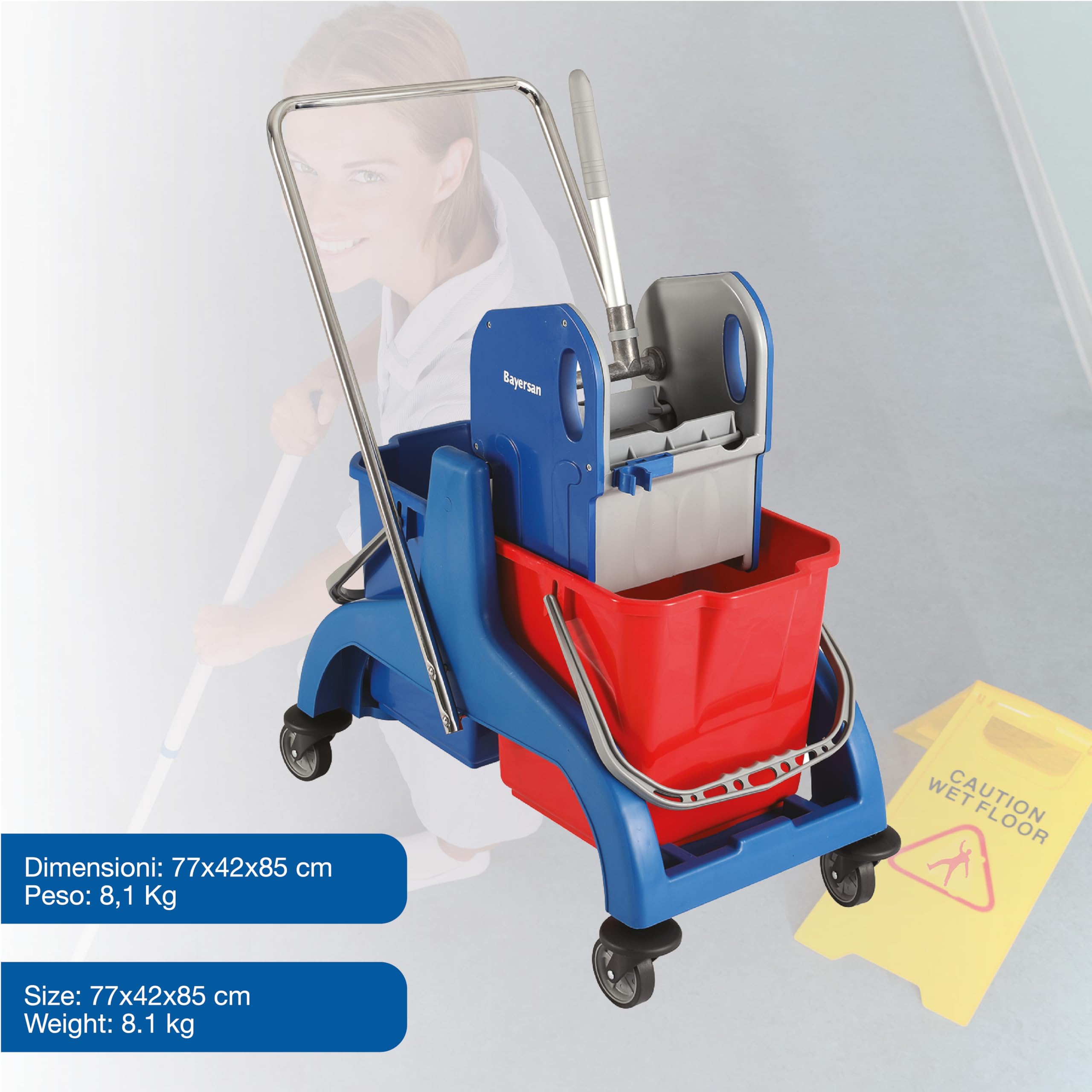 gima-45950-carrello-per-pulizie-basic-con-doppio-secchio-25-l-e-strizzatore-inte image 6